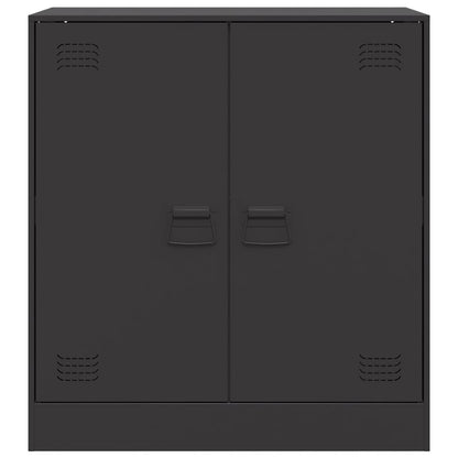 Sideboard Schwarz 67x39x73 cm Stahl