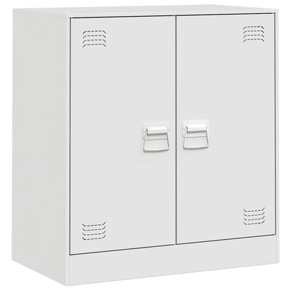Sideboard Weiß 67x39x73 cm Stahl