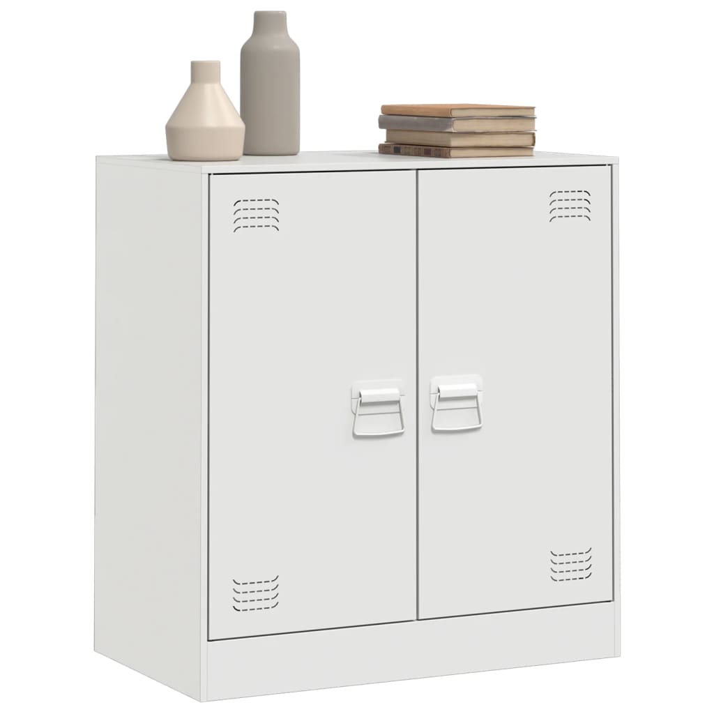 Sideboard Weiß 67x39x73 cm Stahl