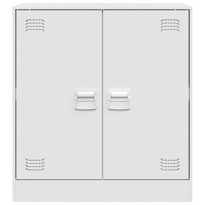 Sideboard Weiß 67x39x73 cm Stahl