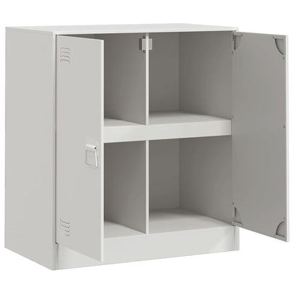 Sideboard Weiß 67x39x73 cm Stahl