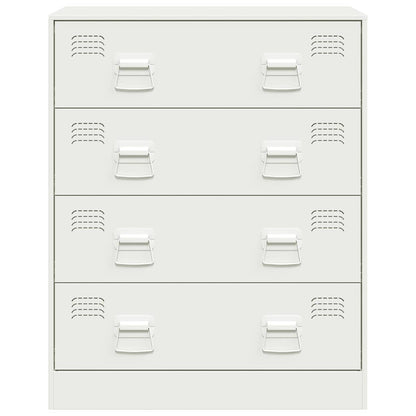 Sideboard Weiß 67x39x83 cm Stahl