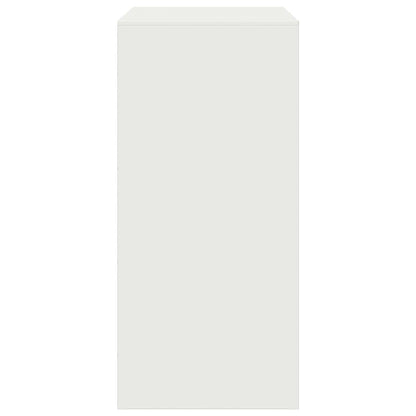 Sideboard Weiß 67x39x83 cm Stahl
