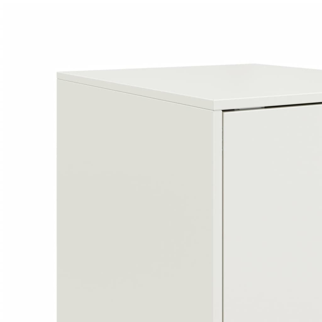 Sideboard Weiß 34,5x39x73 cm Stahl