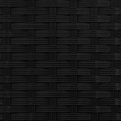 Pflanzkübel Schwarz 35 x 30 x 135 cm Metall