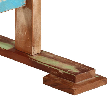 Esstisch 110x55x78 cm Altholz Massiv