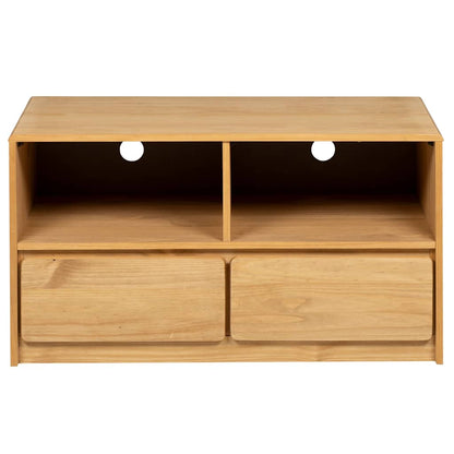 TV-Schrank SAUDA Eiche-Optik 99x43x55 cm Massivholz Kiefer