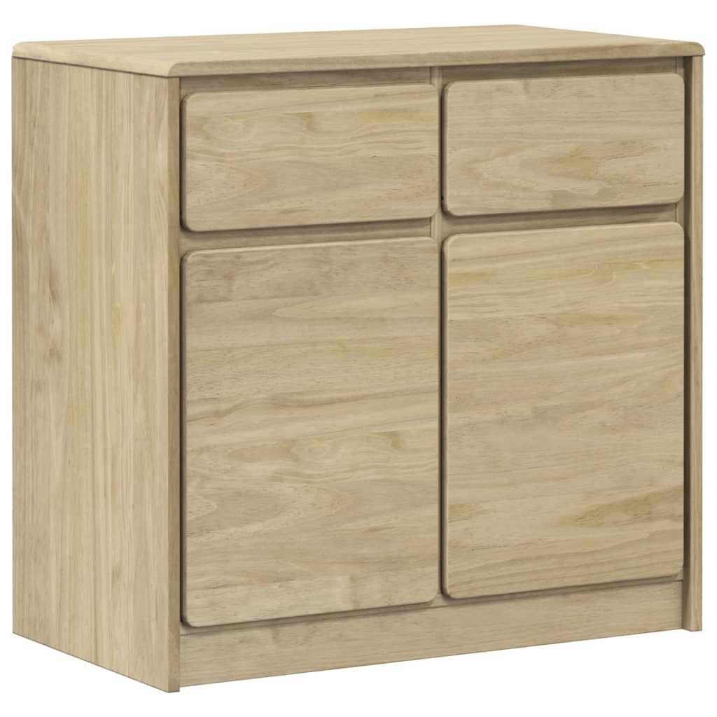 Sideboard SAUDA Eiche-Optik 80x43x75,5 cm Kiefernholz