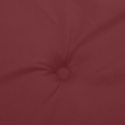 Gartenbank-Auflagen 2 Stk. Melange Weinrot 200x50x7 cm Stoff