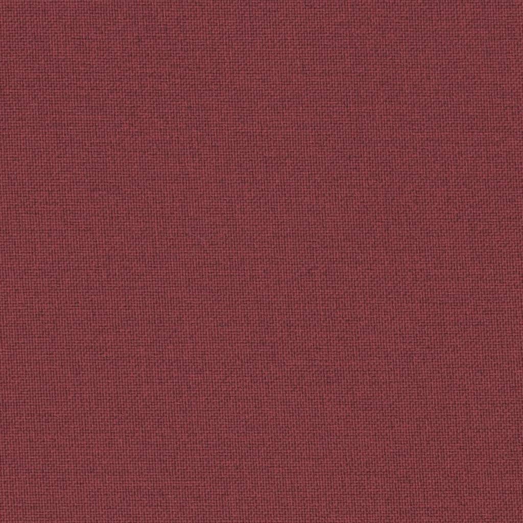 Gartenbank-Auflagen 2 Stk. Melange Weinrot 200x50x7 cm Stoff