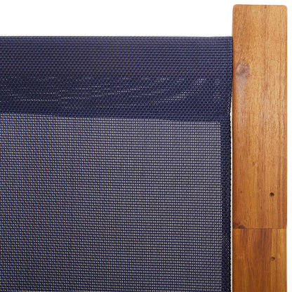 6-tlg. Paravent Dunkelblau 420x180 cm