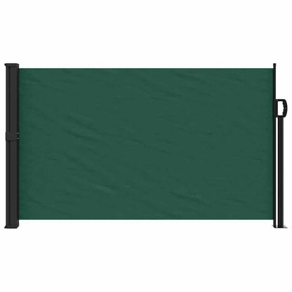 Seitenmarkise Ausziehbar Dunkelgrün 117x300 cm
