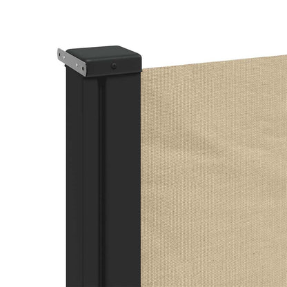 Seitenmarkise Ausziehbar Beige 140x500 cm