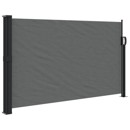 Ausziehbare Seitenmarkise Anthrazit 120x600 cm