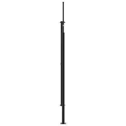 Seitenmarkise Ausziehbar Braun 200x600 cm