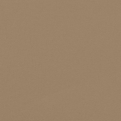Seitenmarkise Ausziehbar Taupe 100x600 cm