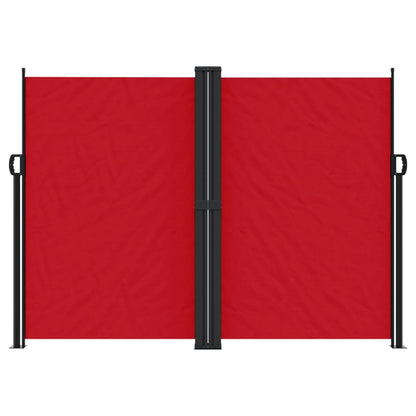 Seitenmarkise Ausziehbar Rot 180x600 cm