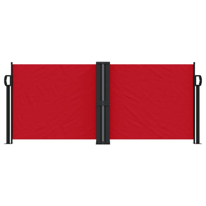 Seitenmarkise Ausziehbar Rot 100x1000 cm