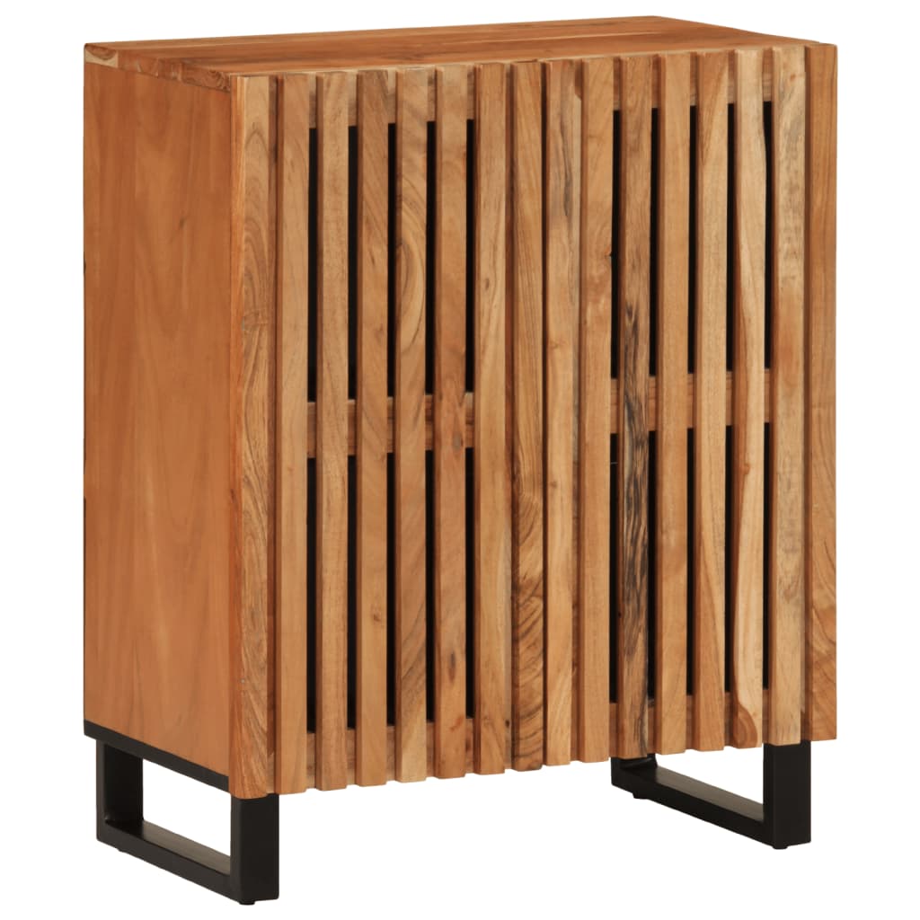 Sideboard 60x34x75 cm Massivholz Akazie