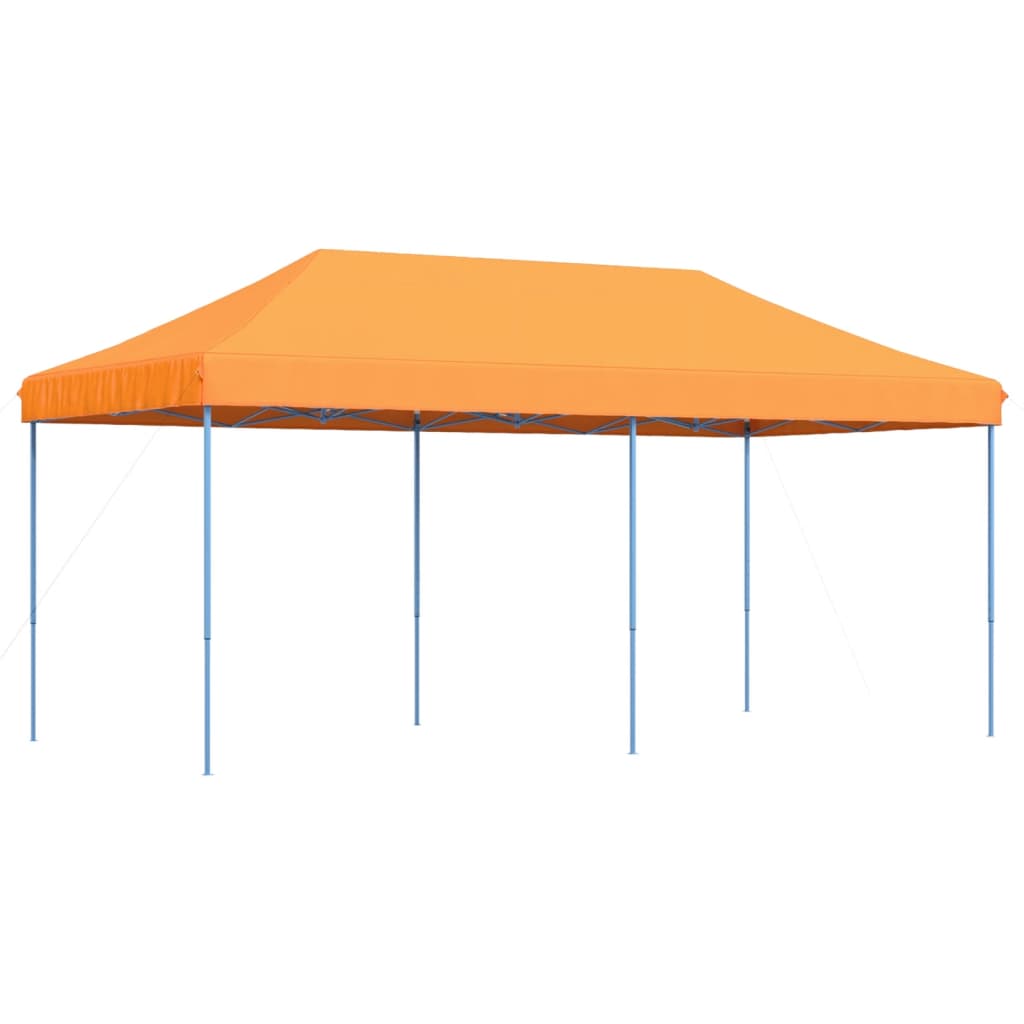 Partyzelt Faltbar Pop-Up Orange 580x292x315 cm