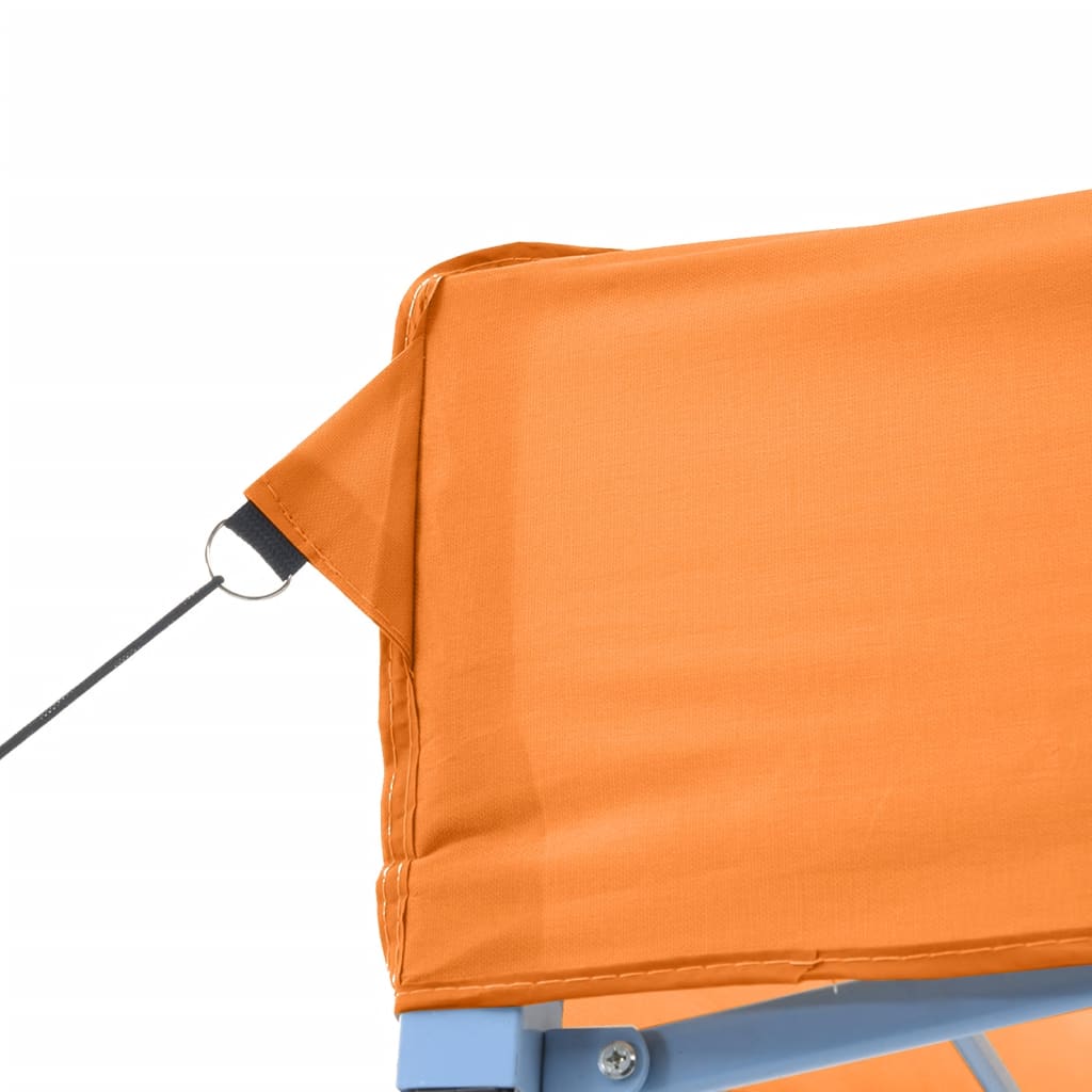 Partyzelt Faltbar Pop-Up Orange 580x292x315 cm