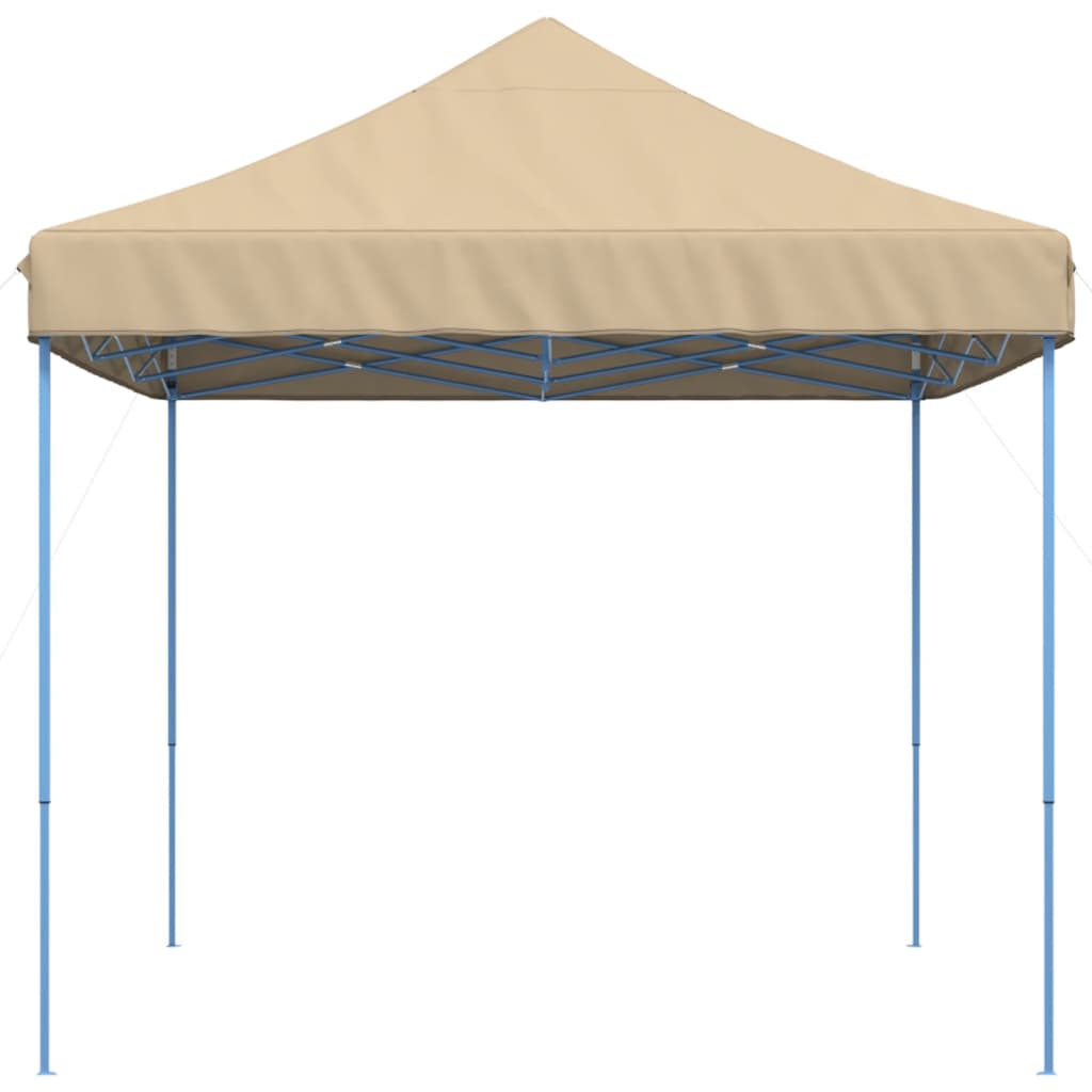 Partyzelt Faltbar Pop-Up Beige 440x292x315 cm