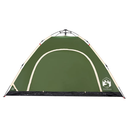 Campingzelt 5 Personen Grün Quick Release