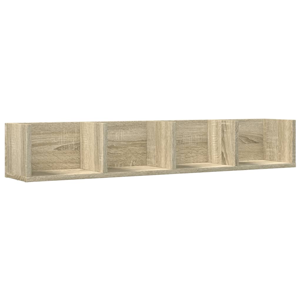 Wandschrank Sonoma-Eiche 99x18x16,5 cm Holzwerkstoff