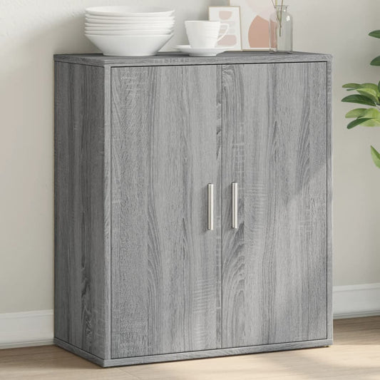 Sideboard Grau Sonoma-Eiche 60x31x70 cm Holzwerkstoff