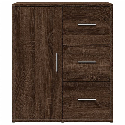 Sideboard Braun Eiche-Optik 60x31x70 cm Holzwerkstoff