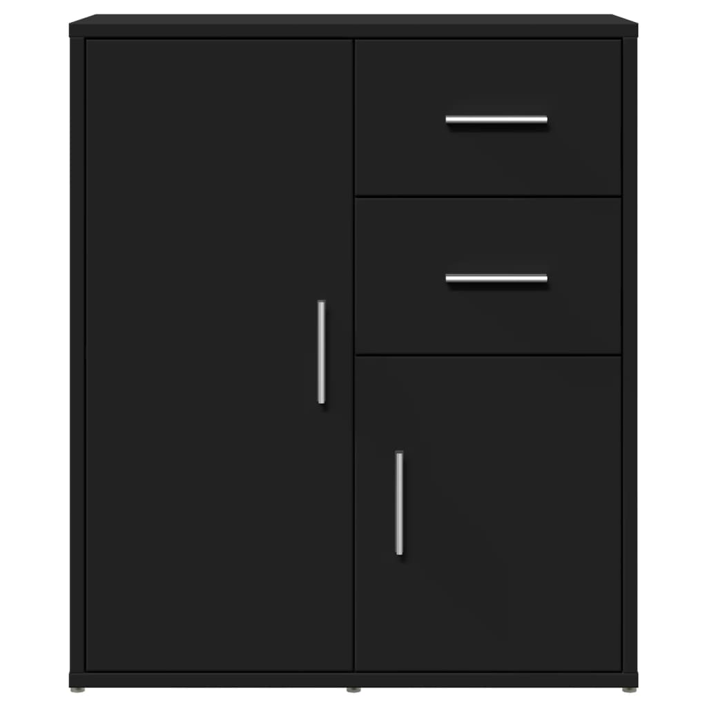 Sideboard Schwarz 60x31x70 cm Holzwerkstoff