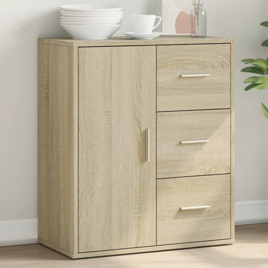 Sideboard Sonoma-Eiche 60x31x70 cm Holzwerkstoff