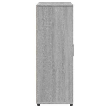Sideboard Grau Sonoma 60x31x84 cm Holzwerkstoff