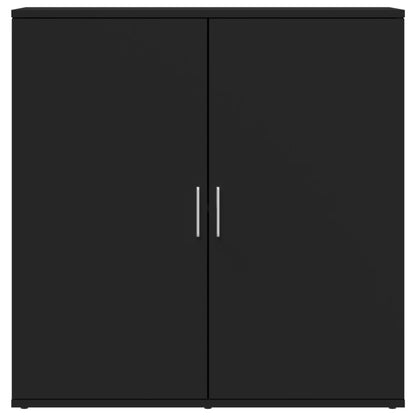 Sideboard Schwarz 79x38x80 cm Holzwerkstoff