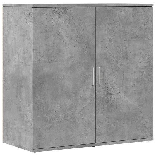Sideboard Betongrau 79x38x80 cm Holzwerkstoff