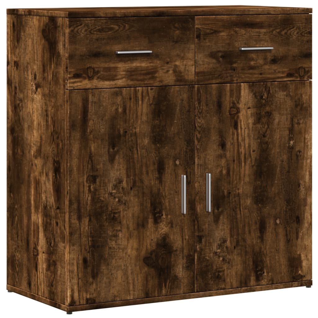 Sideboard Räuchereiche 79x38x80 cm Holzwerkstoff