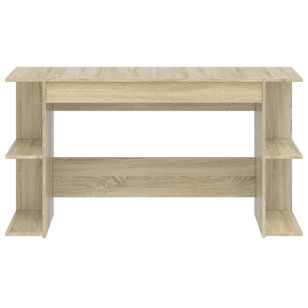 Schreibtisch Sonoma-Eiche 140x50x75 cm Holzwerkstoff