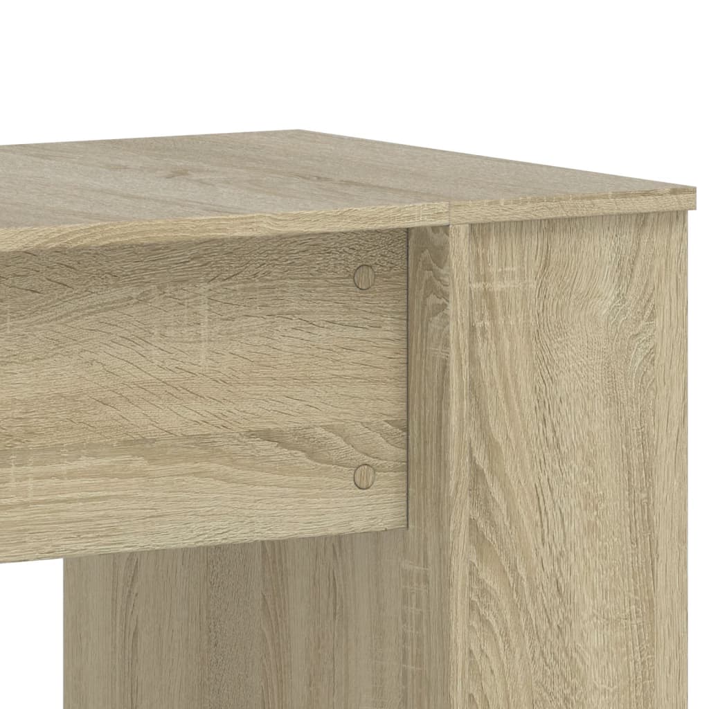 Schreibtisch Sonoma-Eiche 140x50x75 cm Holzwerkstoff