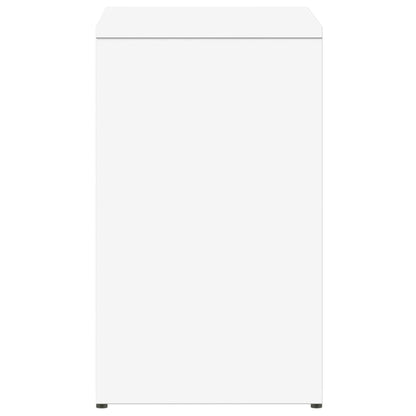 Beistelltische 2 Stk. Weiß 50x30x50 cm Holzwerkstoff