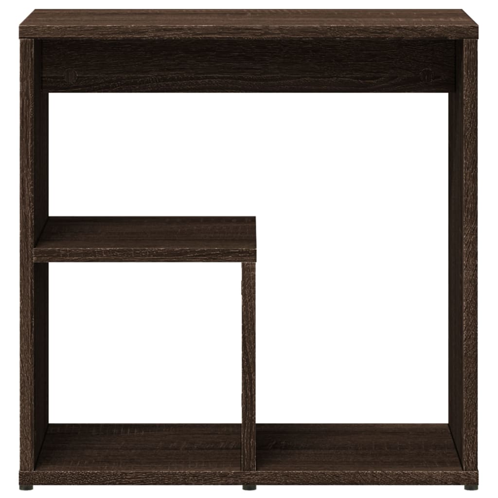 Beistelltisch Braun Eichen-Optik 50x30x50 cm Holzwerkstoff