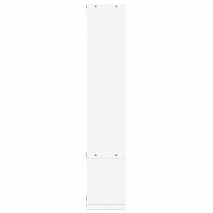 Wandregal Weiß 96x12x64 cm Holzwerkstoff