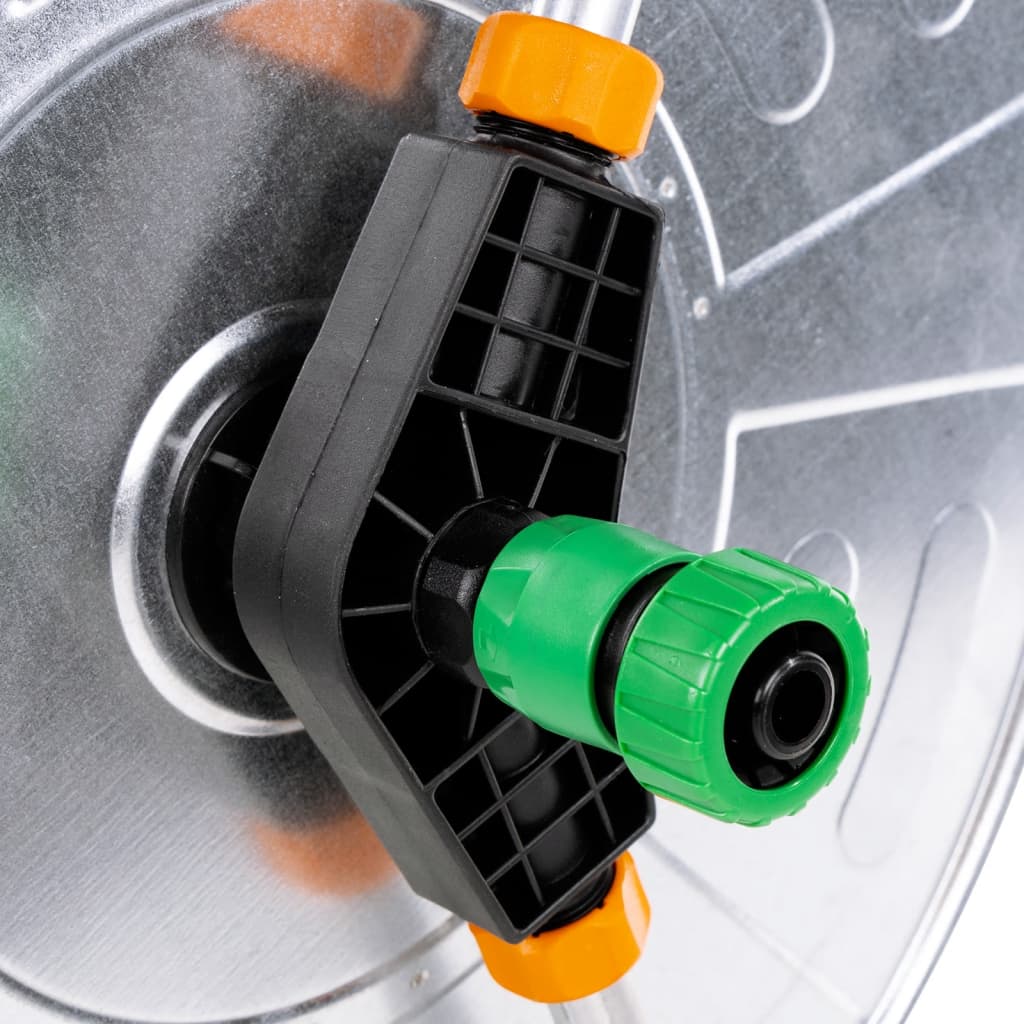 Schlauchwagen für 110 m 1/2" oder 80 m 3/4" Schlauch Stahl