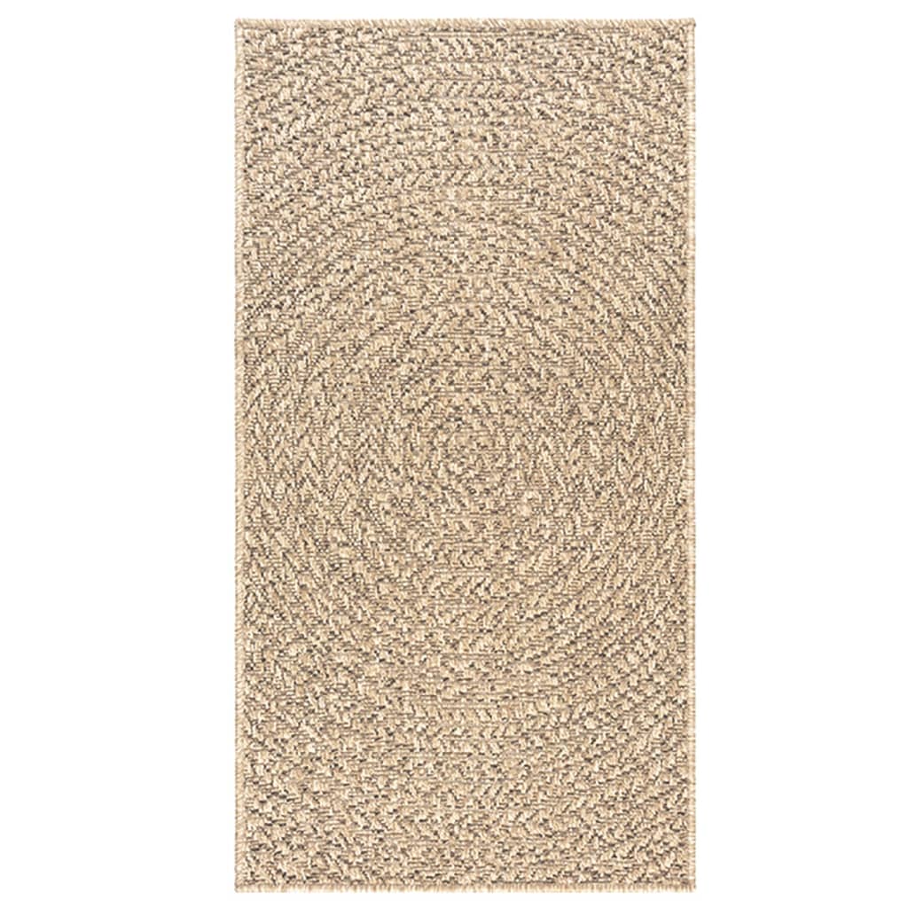 Teppich ZIZUR 60x110 cm Jute-Optik Indoor und Outdoor