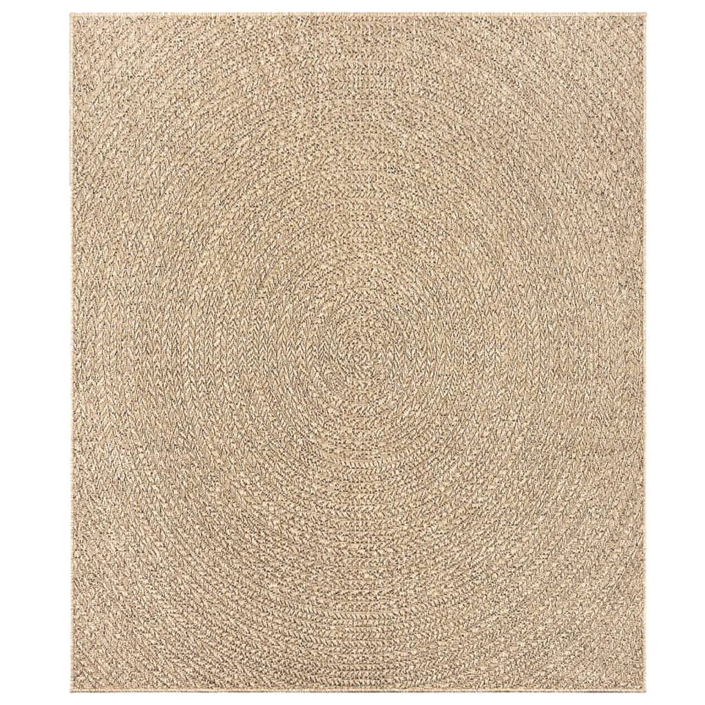 Teppich ZIZUR 240x340 cm Jute-Optik Indoor und Outdoor