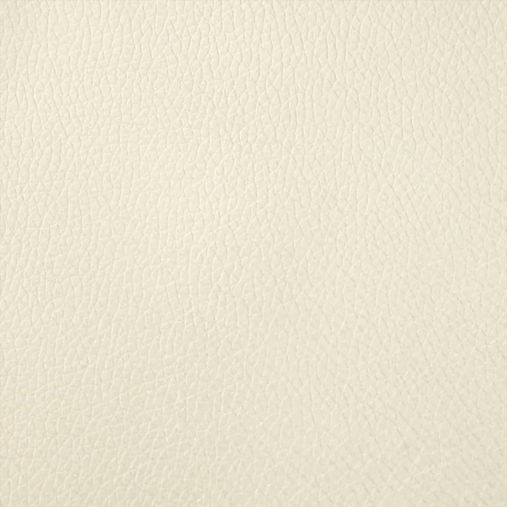 Barstühle 2 Stk. Massivholz Gummibaum und Kunstleder