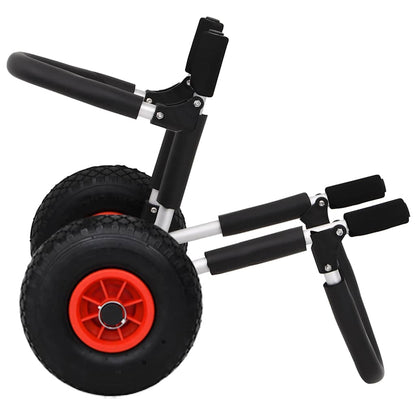 SUP Trolley für 2 Surfbretter Klappbar 90 kg Aluminium