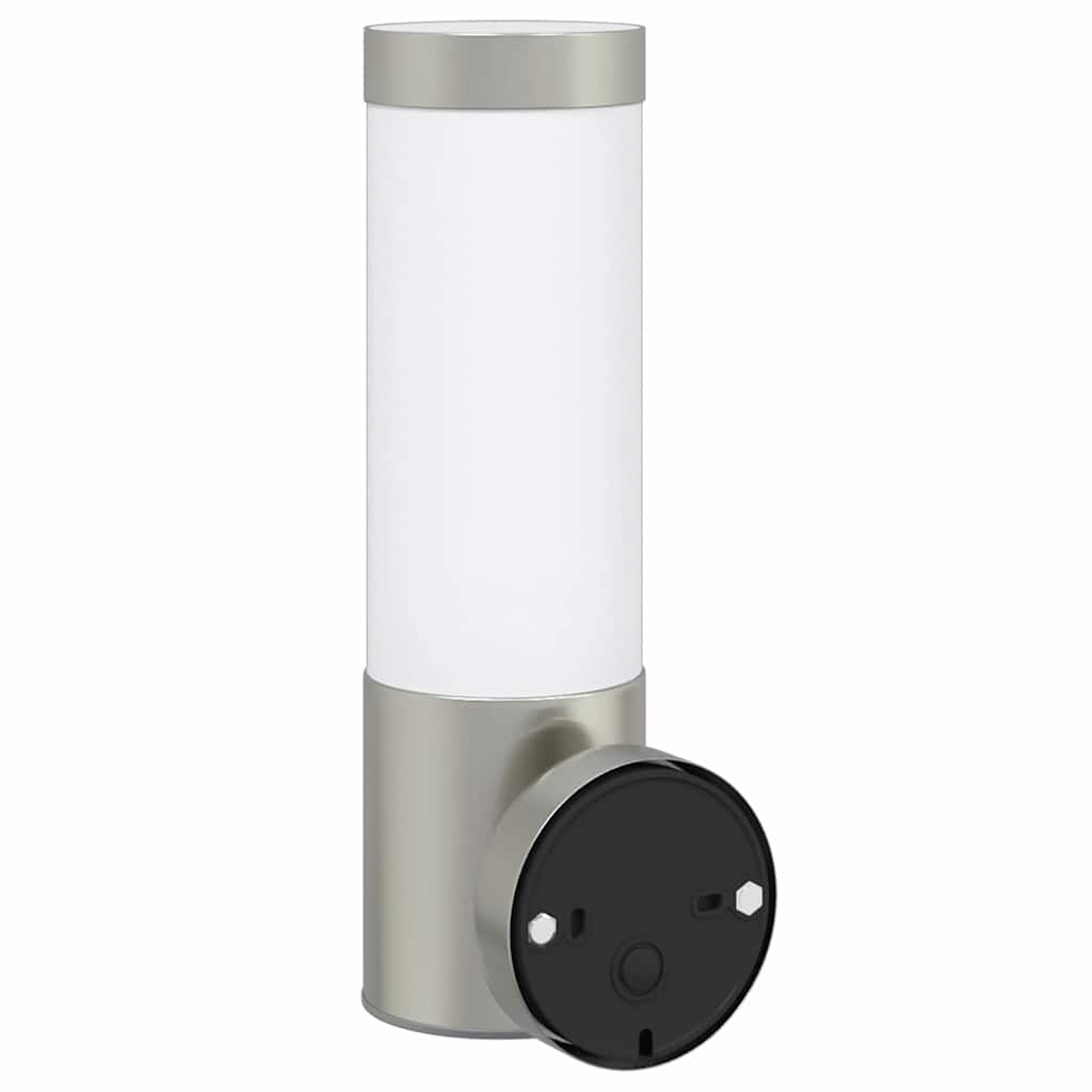 Außenwandlampen 2 pcs Silber 12 x 7.5 x 27 cm Edelstahl