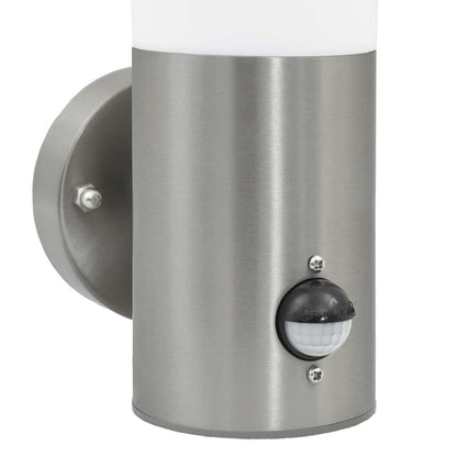 Außenwandlampen 2 pcs Silber 12 x 7.5 x 29 cm Edelstahl