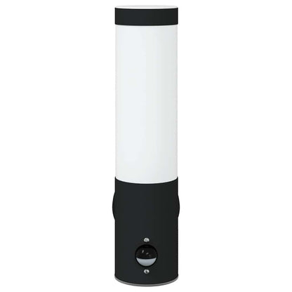 Außenwandlampen 2 pcs Schwarz 12 x 7.5 x 29 cm Edelstahl