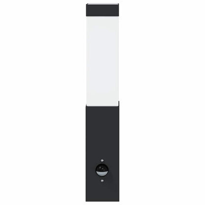 Außenwandlampen 2 pcs Schwarz 10.5 x 6 x 35 cm Edelstahl